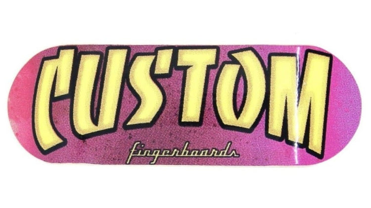 Custom Fingerboards - Rollbrett Mission