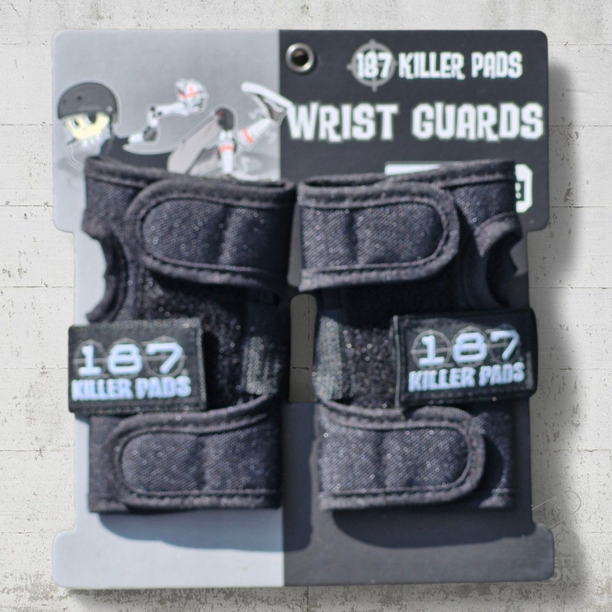 187 Killer Pads Kids Wrist Guards Handgelenkschoner Wristguards - Skateboarding - Schutzausrüstung - Rollbrett Mission