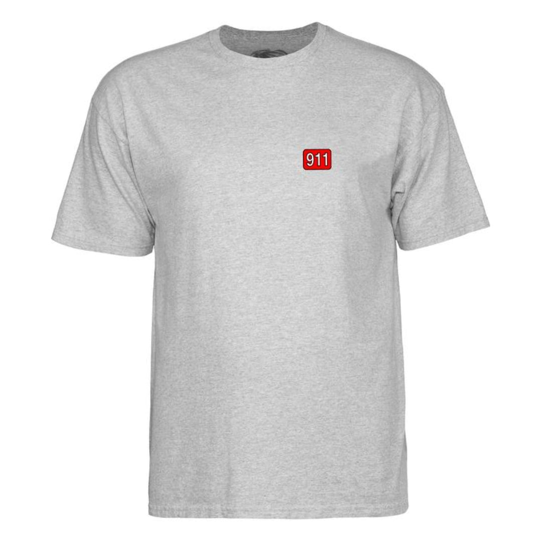 Powell Peralta T-Shirt Frankie Hill Bulldog grey
