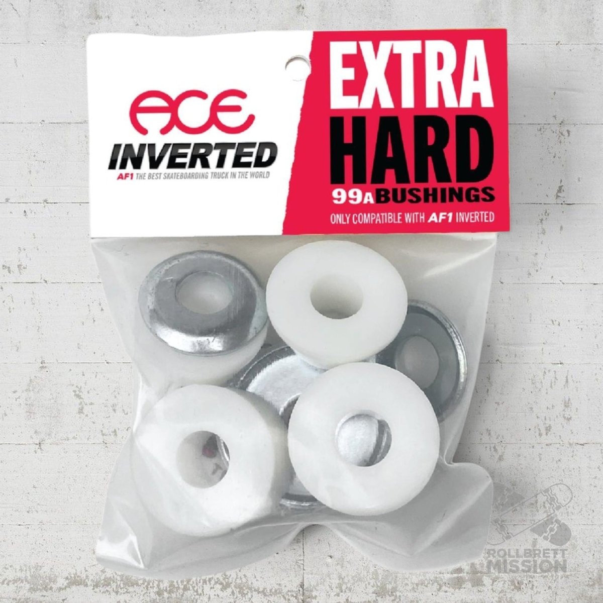 ACE Inverted Bushings Extra Hard 99A - Skateboard - Kleinteile - Rollbrett Mission