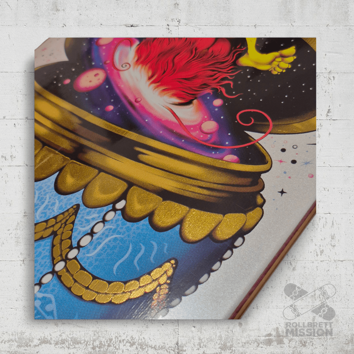 Anti Hero Gerwer Grimple Stix Fabrage Egg 9.1 Deck - Skateboard - Decks - Rollbrett Mission