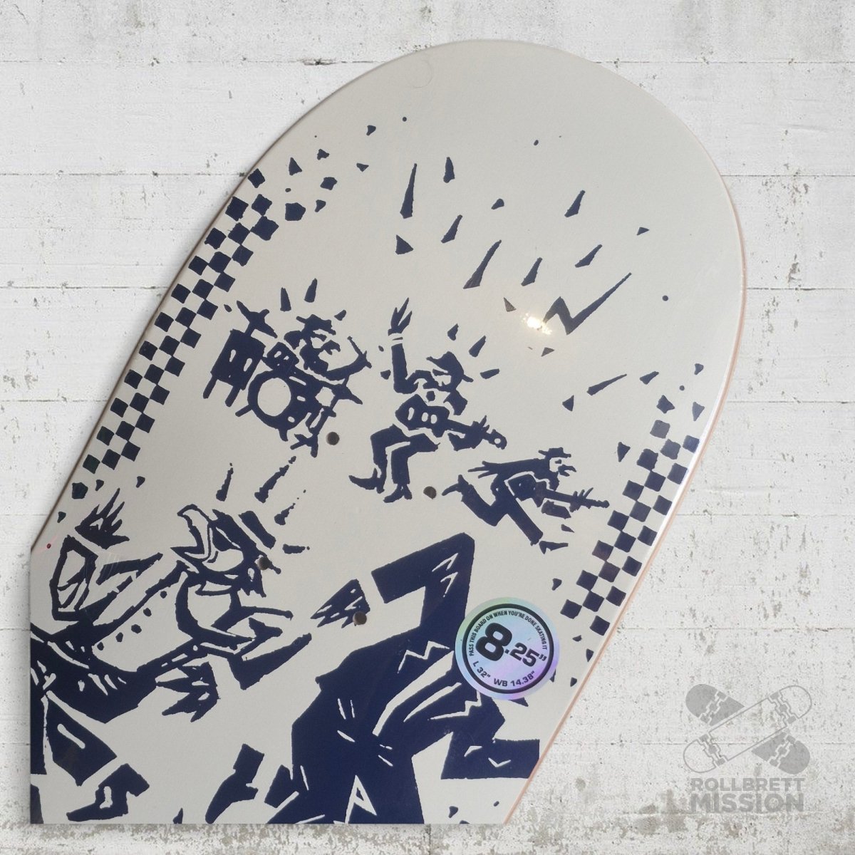 Anti Hero Pfanner Ruder Bwoys 8.25 Deck - Skateboard - Decks - Rollbrett Mission