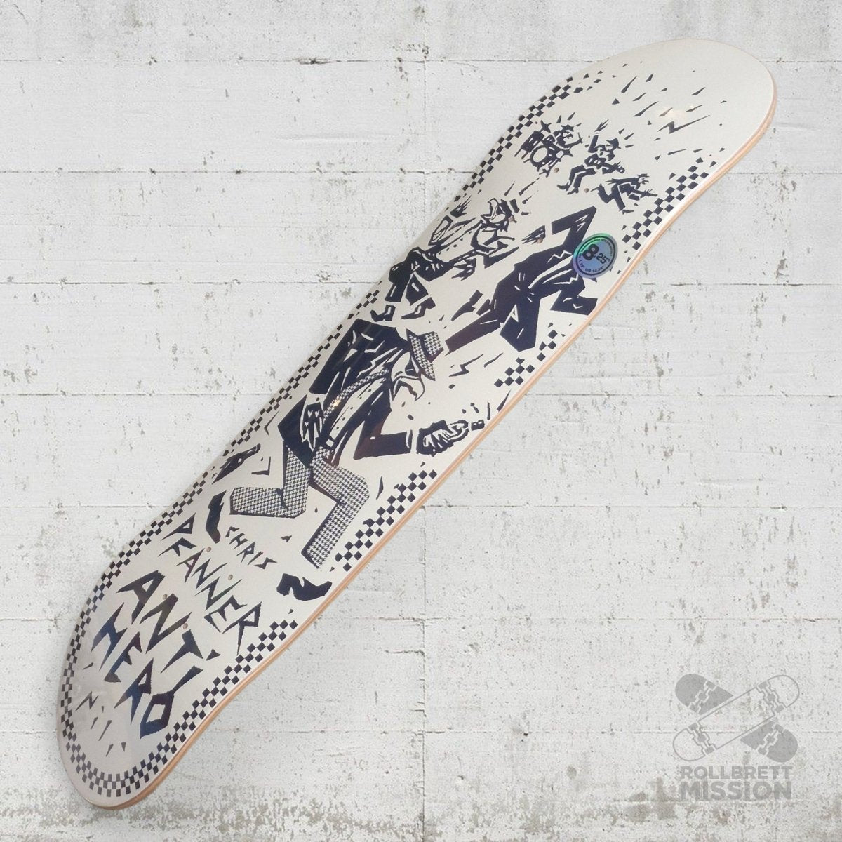 Anti Hero Pfanner Ruder Bwoys 8.25 Deck - Skateboard - Decks - Rollbrett Mission