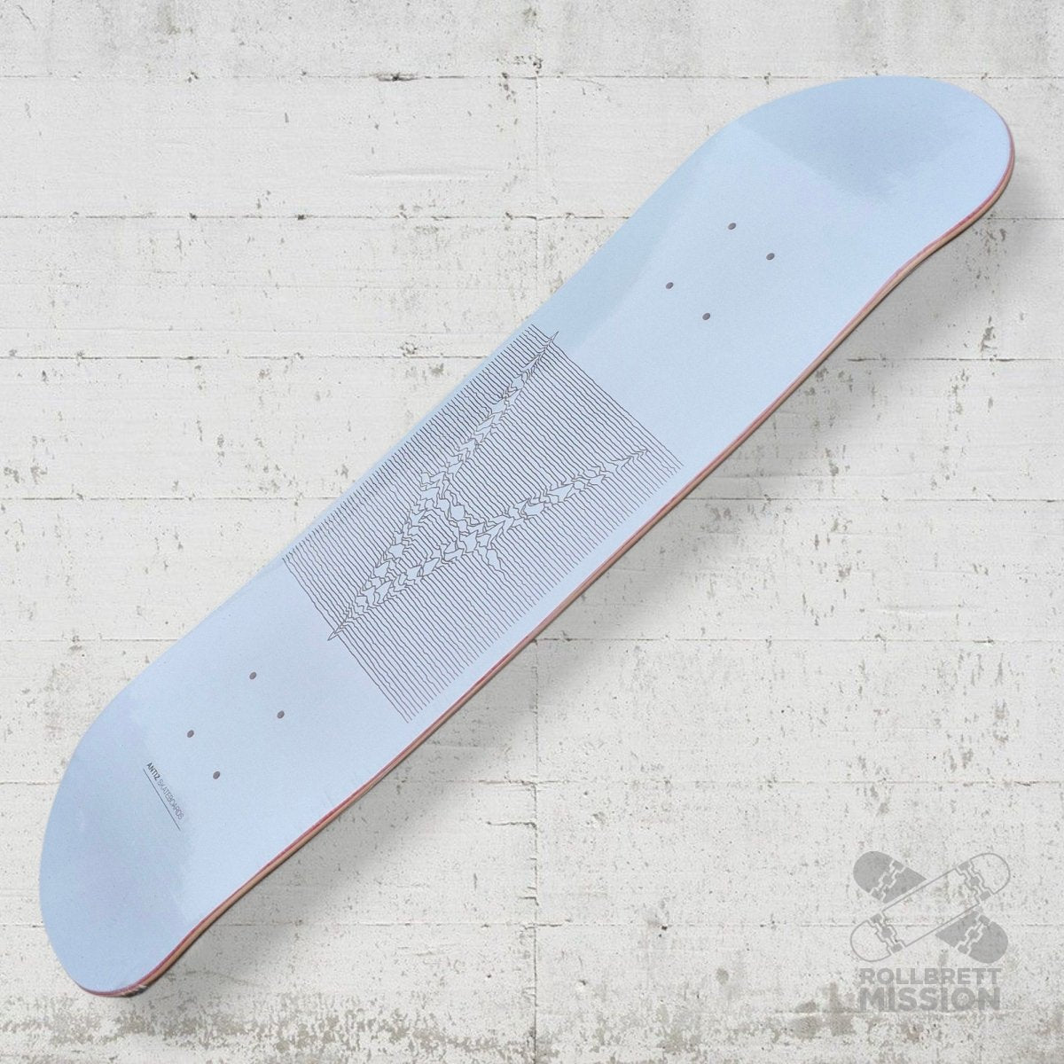 Antiz Music Series Joy Division White 7.875 Deck - Skateboard - Decks - Rollbrett Mission