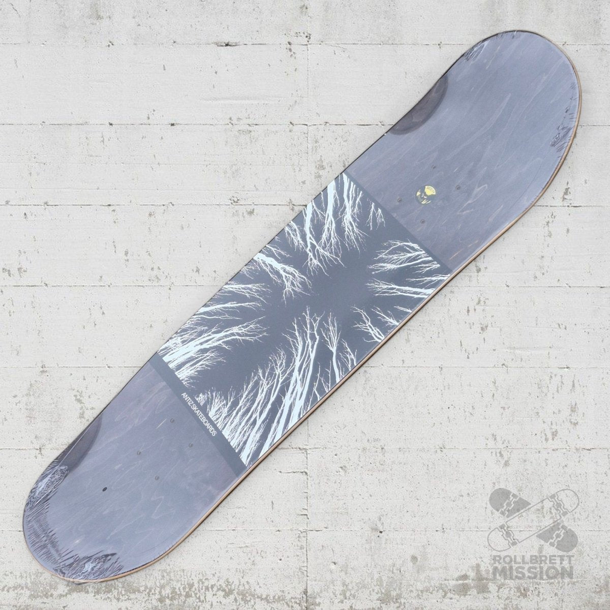 Antiz Vertigo White 8.0 Deck - Skateboard - Decks - Rollbrett Mission