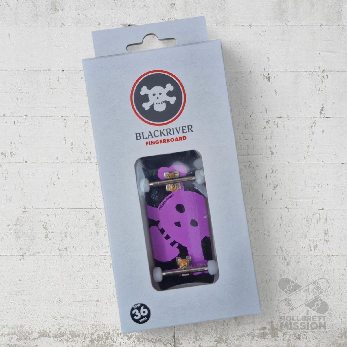Blackriver Fingerboard New Skull Pro Complete Setup - 36mm 5 ply low - Fingerboard - Rollbrett Mission