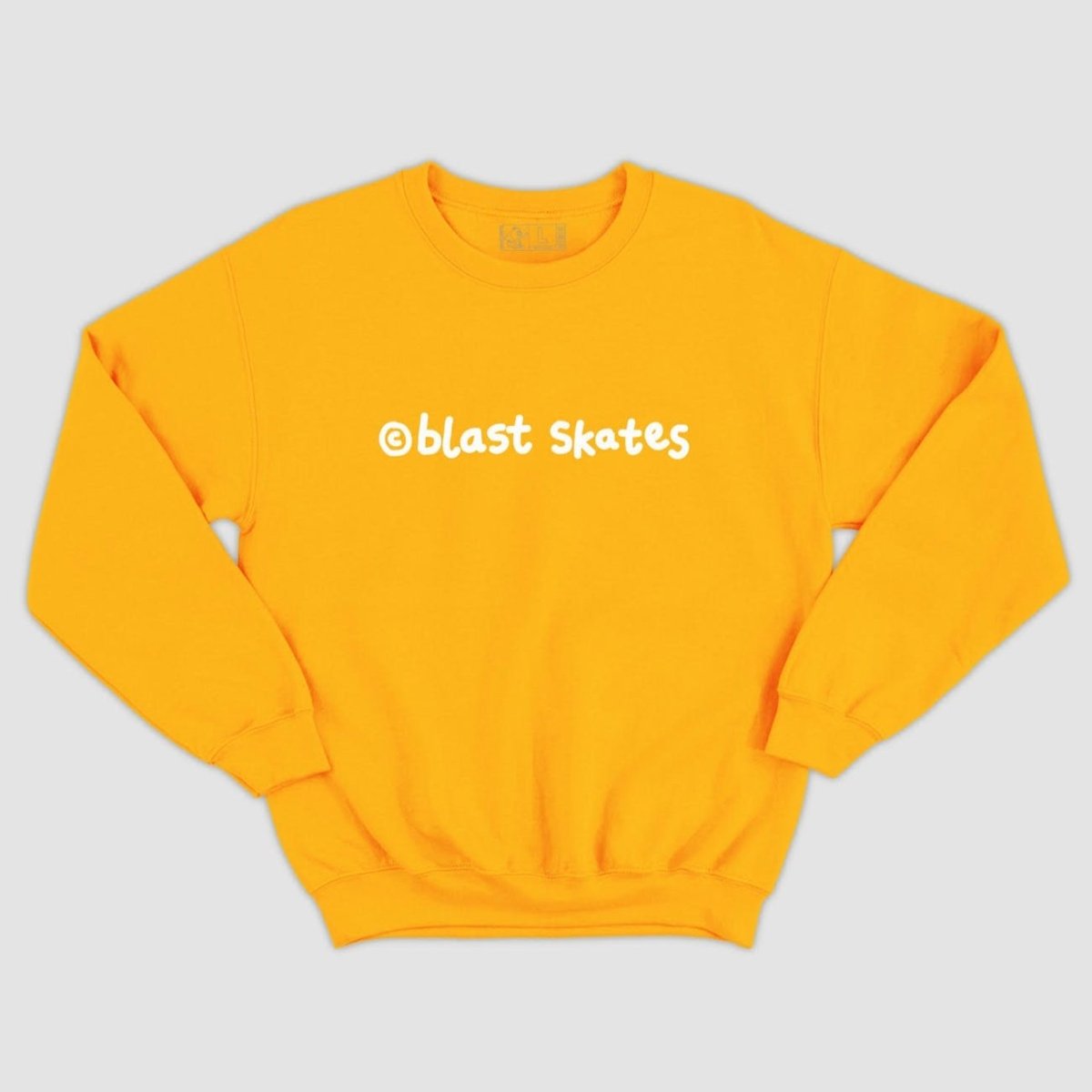 Blast Skates Jr. Kids Crew Neck Sweatshirt gelb - Shirts & Tops - Rollbrett Mission