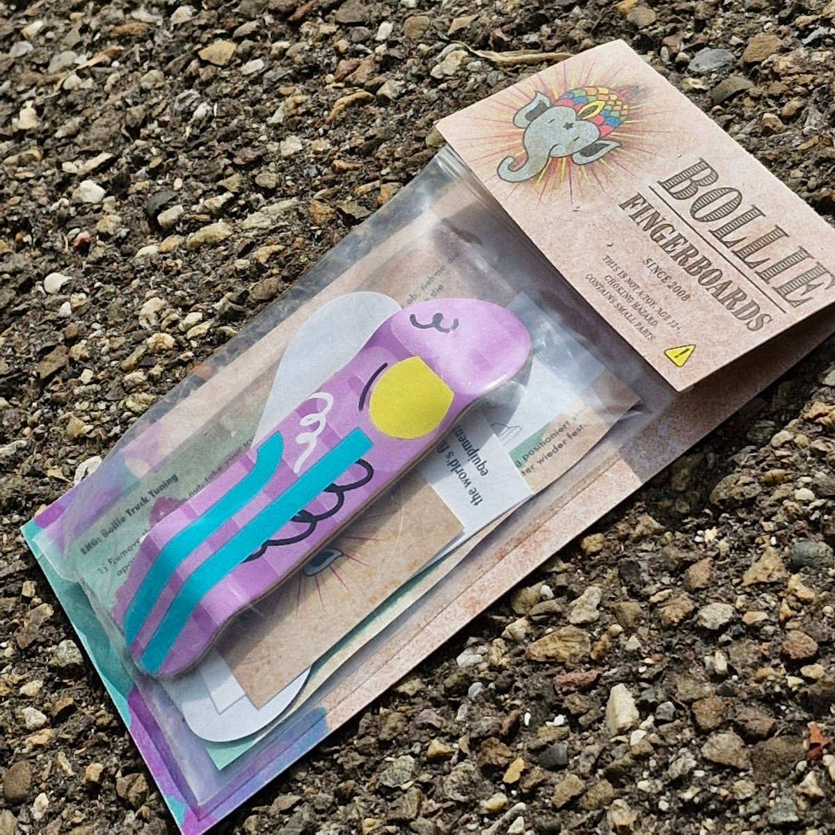 Bollie Fingerboard Deck 30mm Loveyard - Fingerboard - Rollbrett Mission