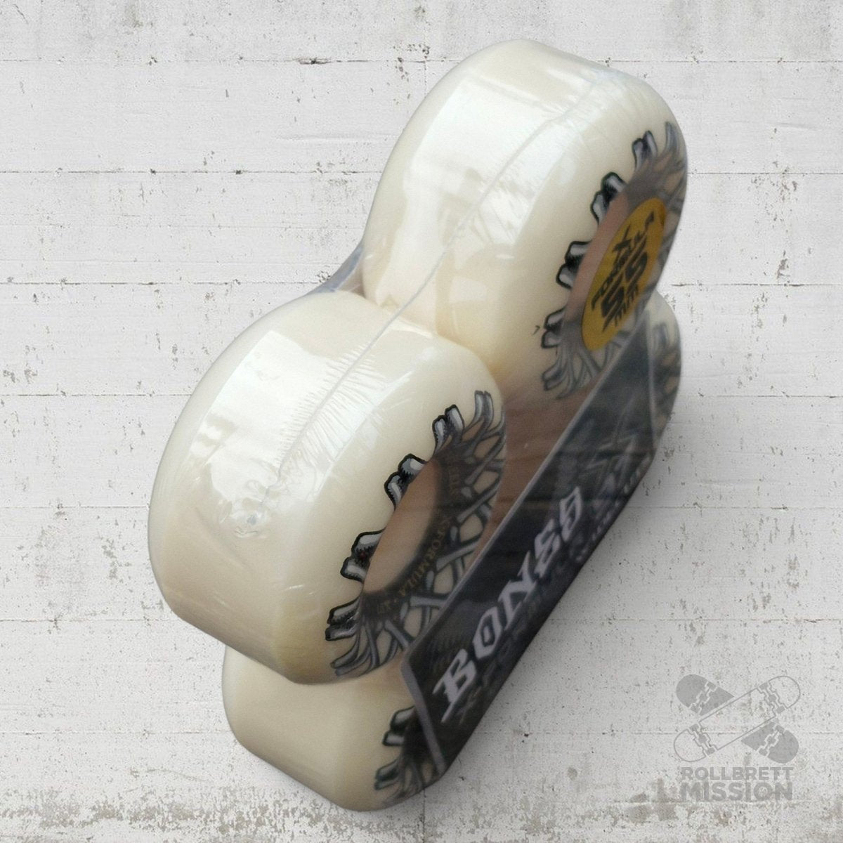Bones X - Formula 97A 55mm V6 Widecut Wheels - Skateboard - Rollen - Rollbrett Mission