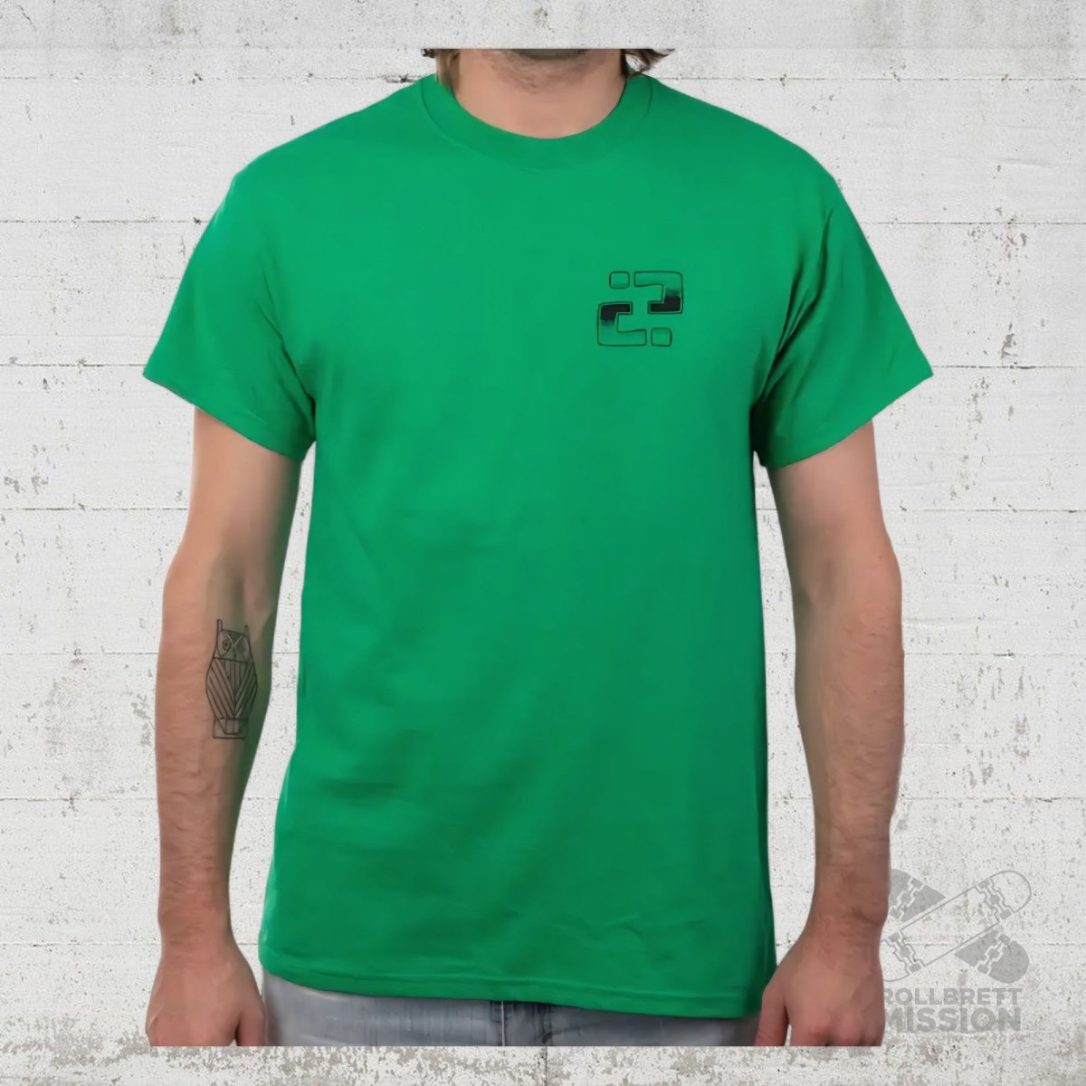 Confusion Magazine T-Shirt Backyard DIY green - Rollbrett Mission