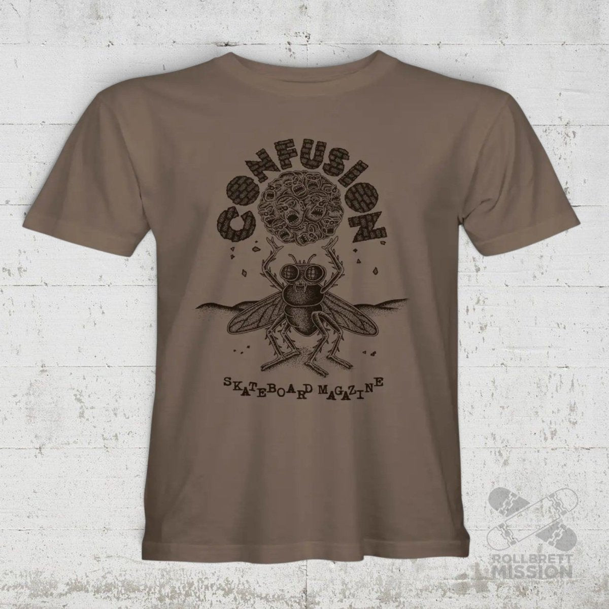 Confusion Magazine T-Shirt The Fly prairie dust - Rollbrett Mission