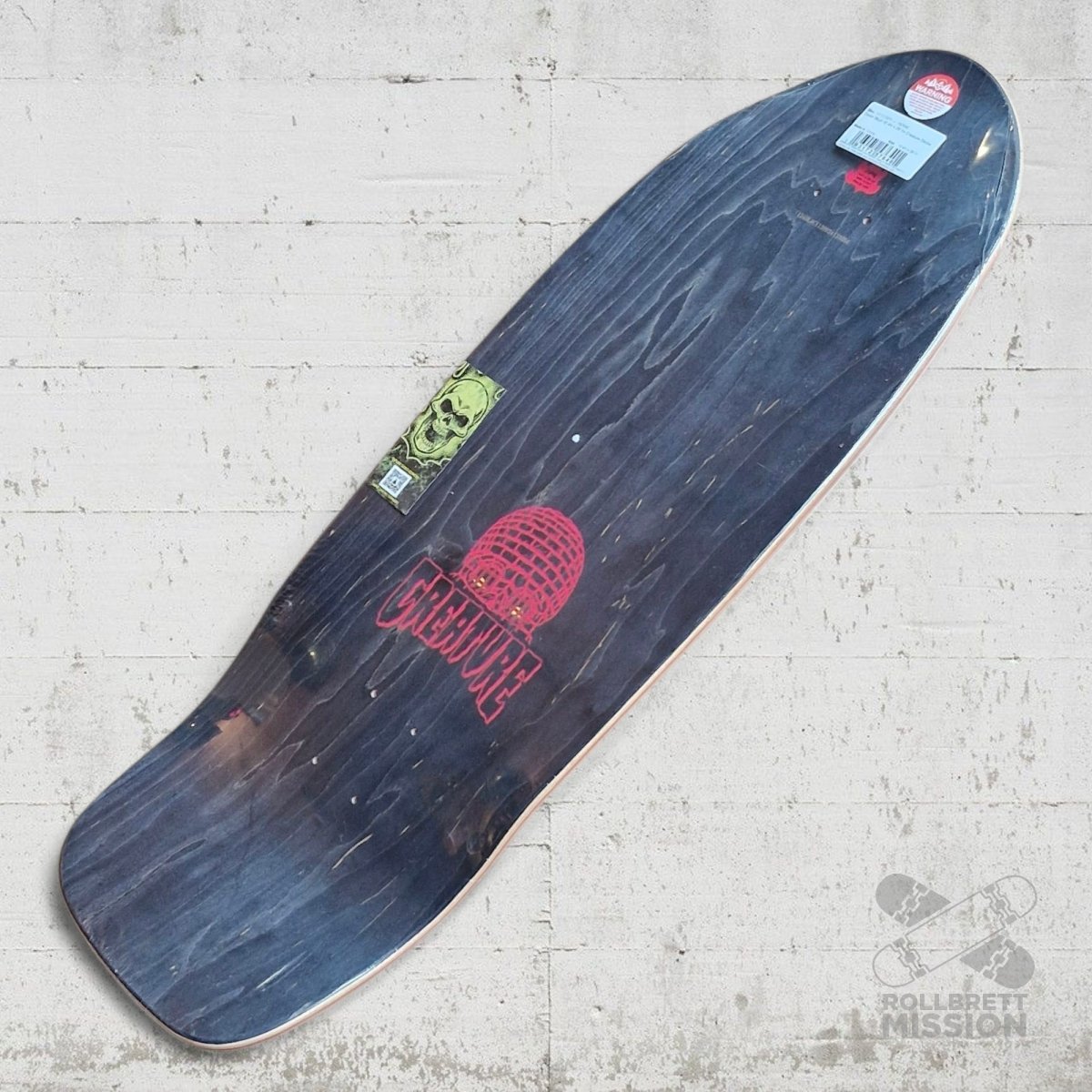 Creature Doom Skull 10.4" Pig Shape Deck - Skateboard - Decks - Rollbrett Mission