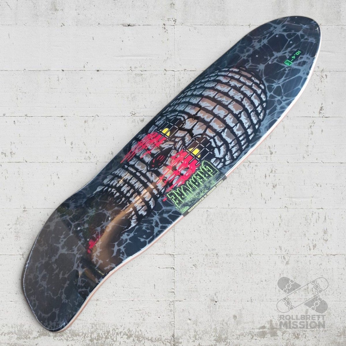Creature Doom Skull 10.4" Pig Shape Deck - Skateboard - Decks - Rollbrett Mission