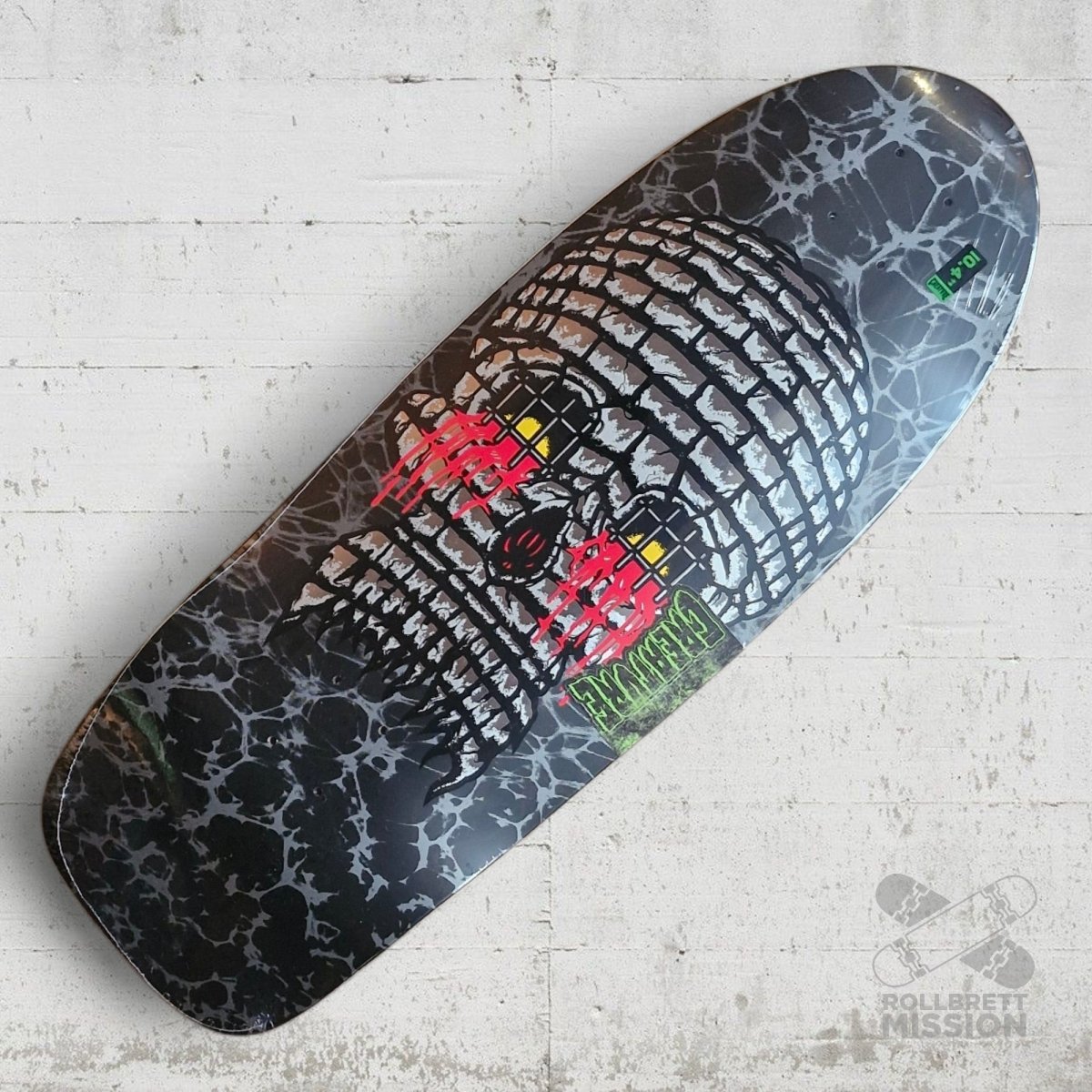 Creature Doom Skull 10.4" Pig Shape Deck - Skateboard - Decks - Rollbrett Mission