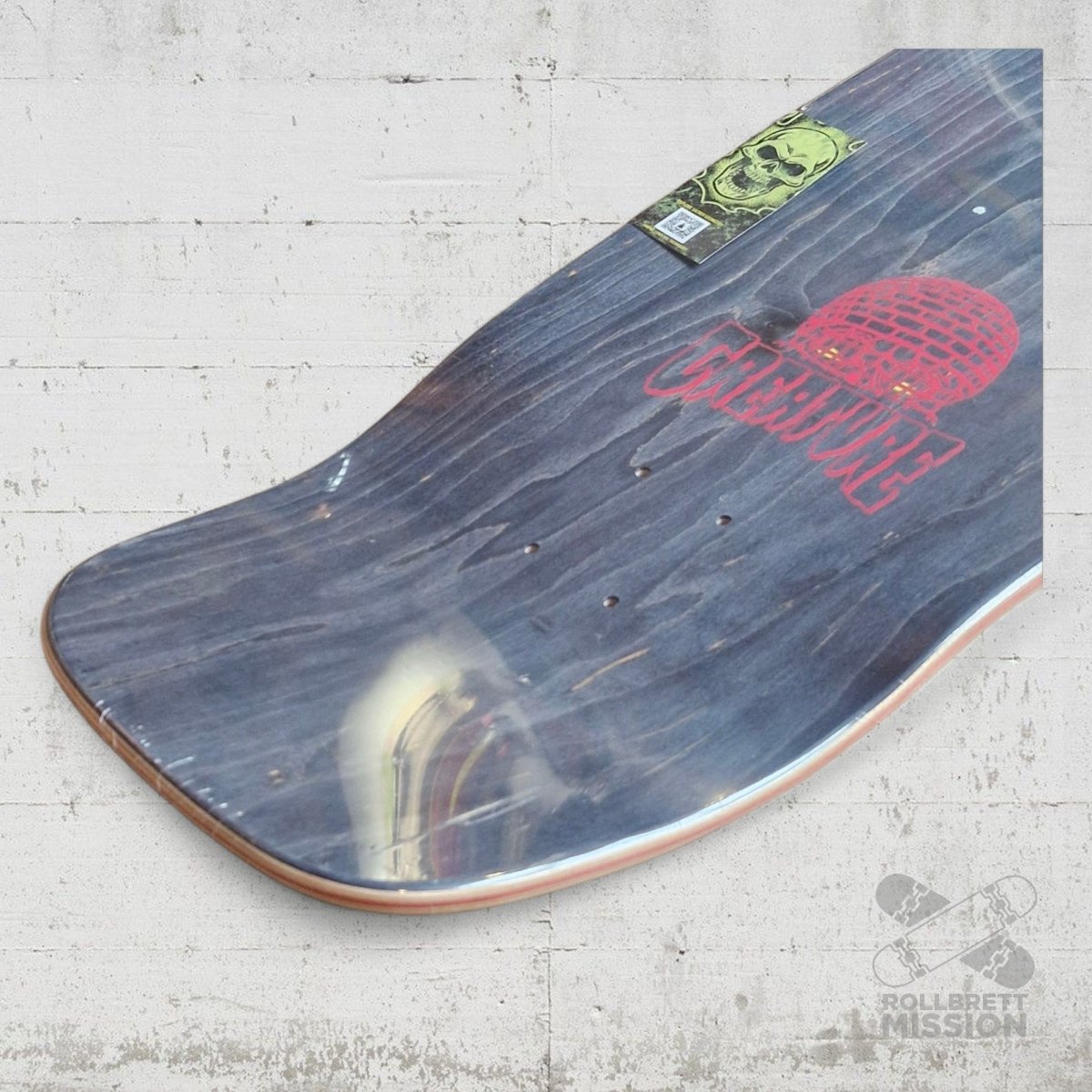 Creature Doom Skull 10.4" Pig Shape Deck - Skateboard - Decks - Rollbrett Mission