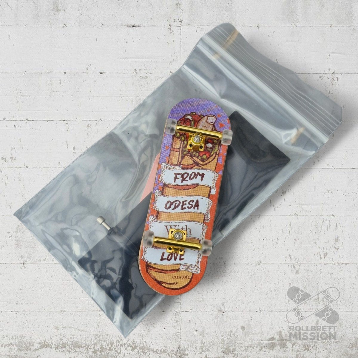 Custom Fingerboard Complete Pro Odessa 32mm - Fingerboard - Rollbrett Mission