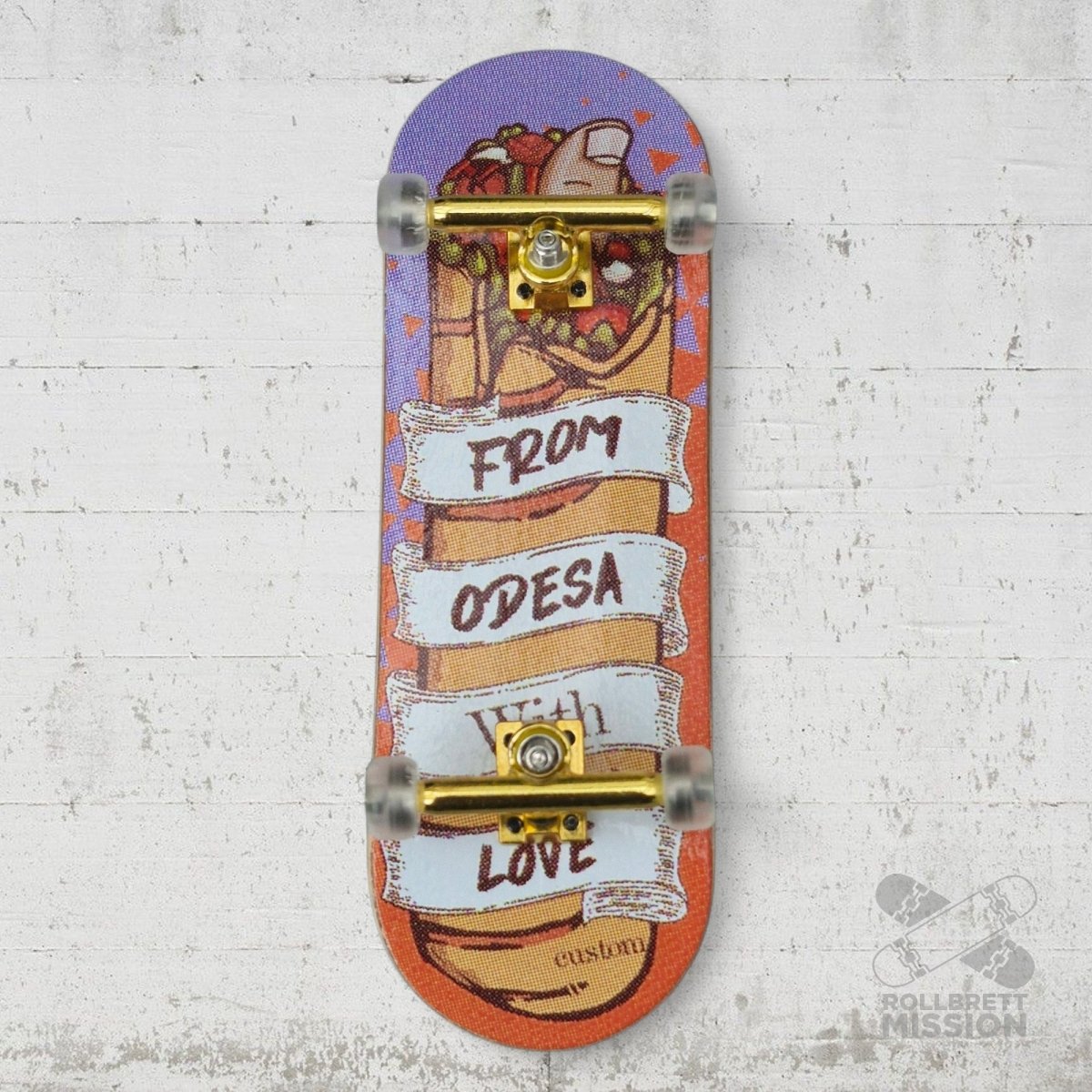 Custom Fingerboard Complete Pro Odessa 32mm - Fingerboard - Rollbrett Mission