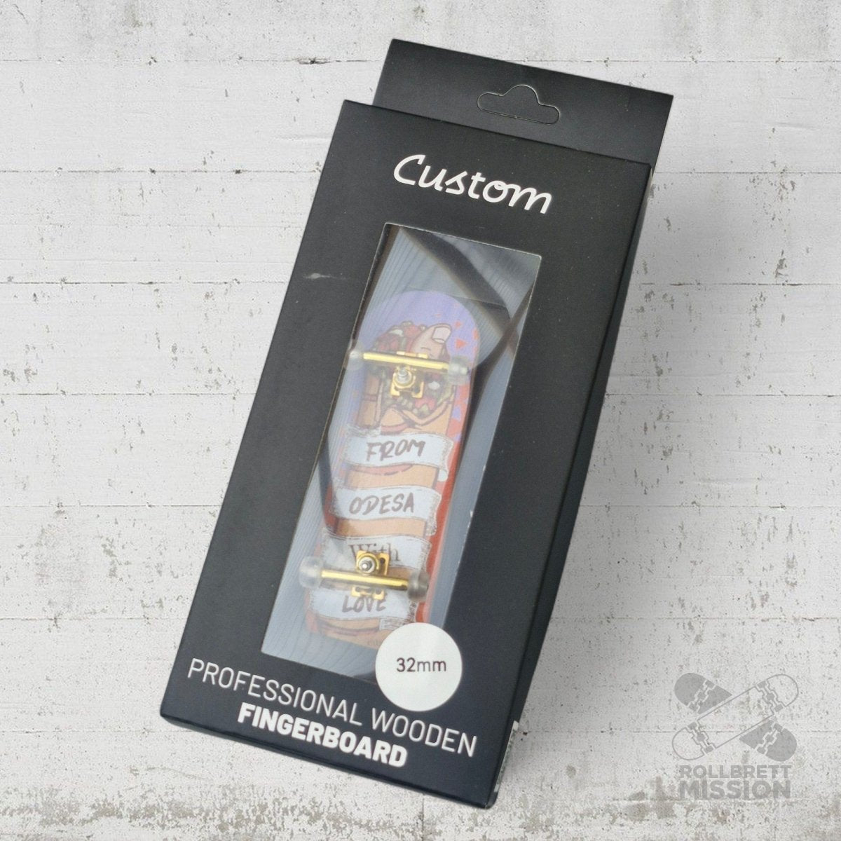 Custom Fingerboard Complete Pro Odessa 32mm - Fingerboard - Rollbrett Mission