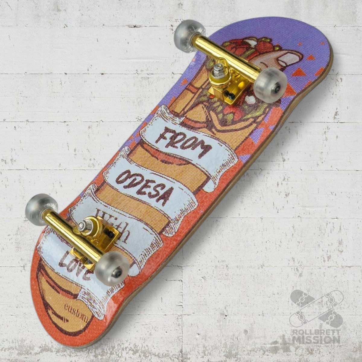Custom Fingerboard Complete Pro Odessa 32mm - Fingerboard - Rollbrett Mission