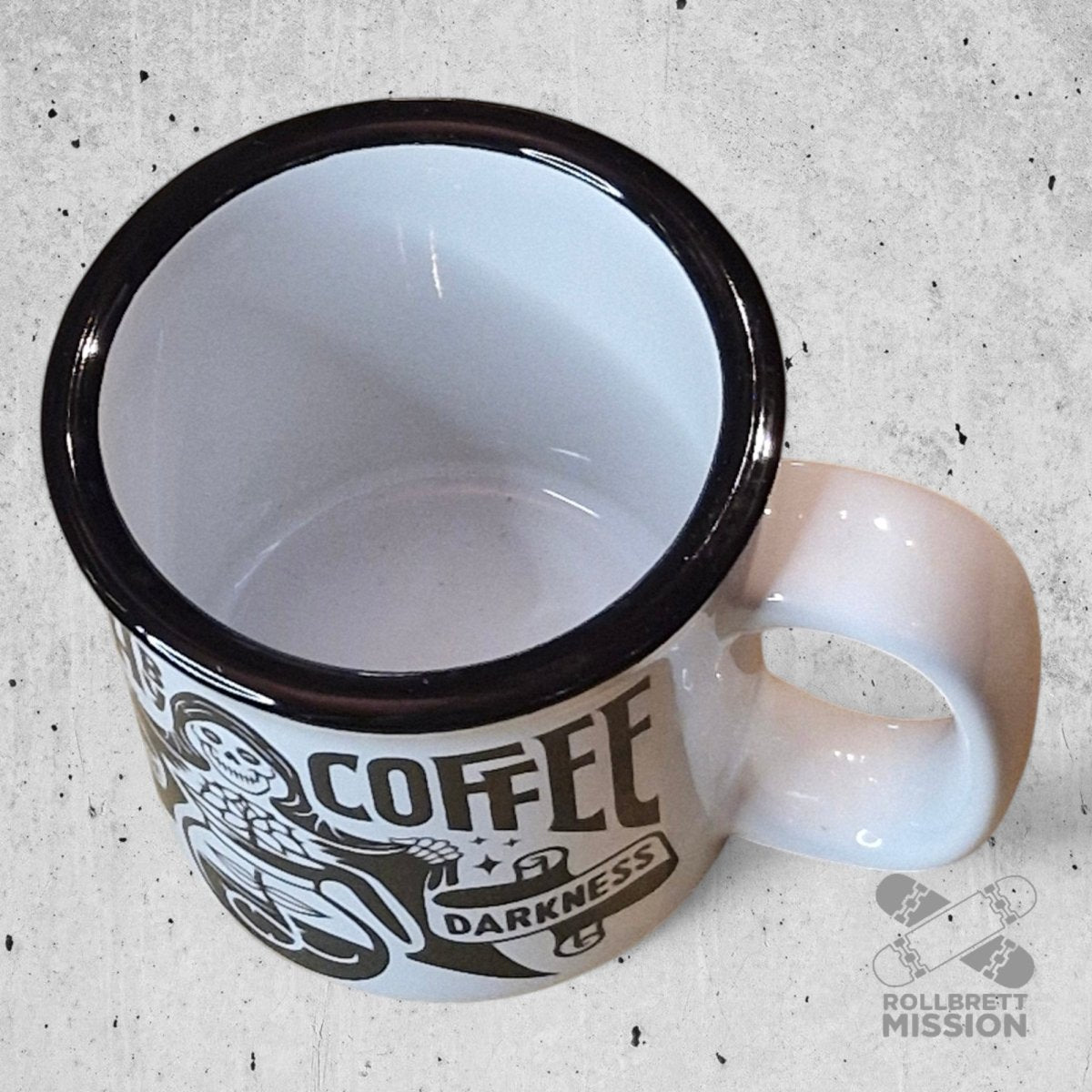 DEATH BY COFFEE Tasse Drinkers Of Darkness - Taschen & Gepäck - Rollbrett Mission