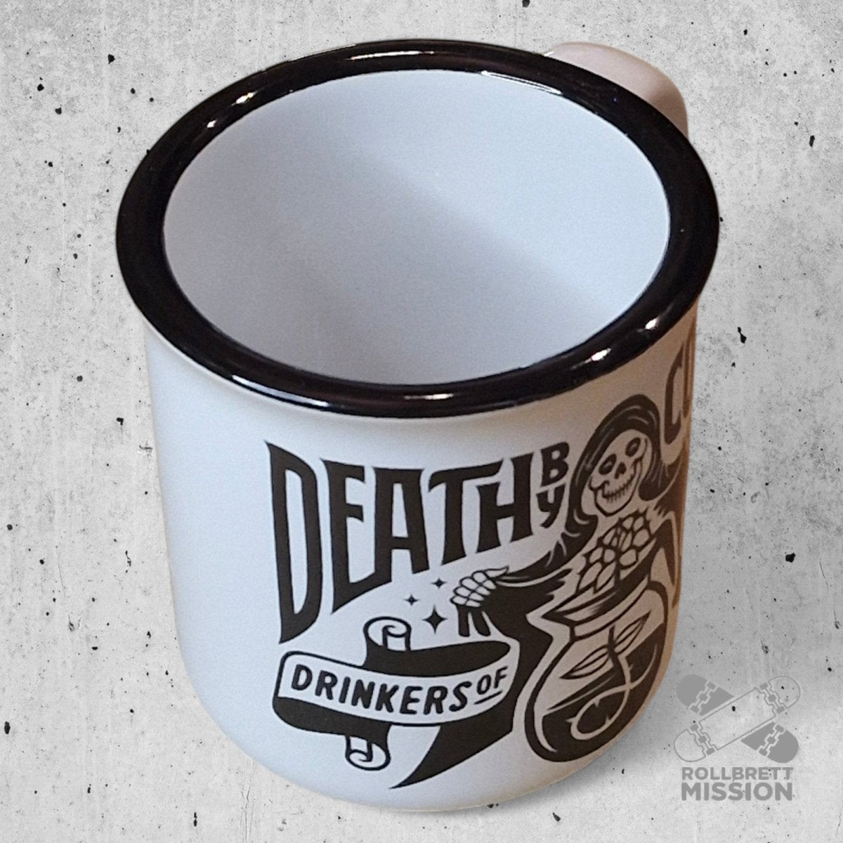DEATH BY COFFEE Tasse Drinkers Of Darkness - Taschen & Gepäck - Rollbrett Mission