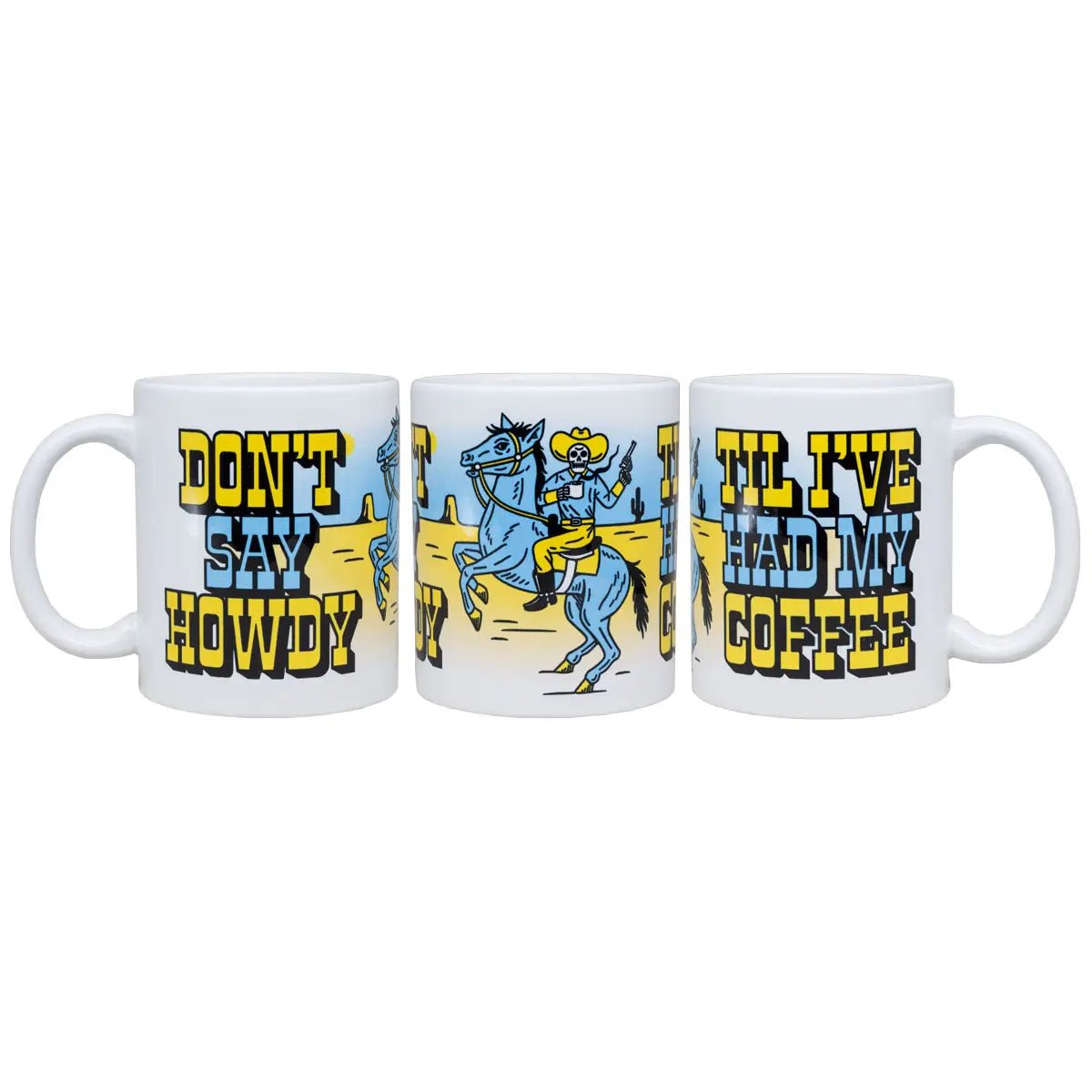 DEATH BY COFFEE Tasse HOWDY - Taschen & Gepäck - Rollbrett Mission