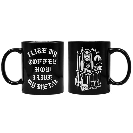 DEATH BY COFFEE Tasse Mug BLACK METAL - Taschen & Gepäck - Rollbrett Mission