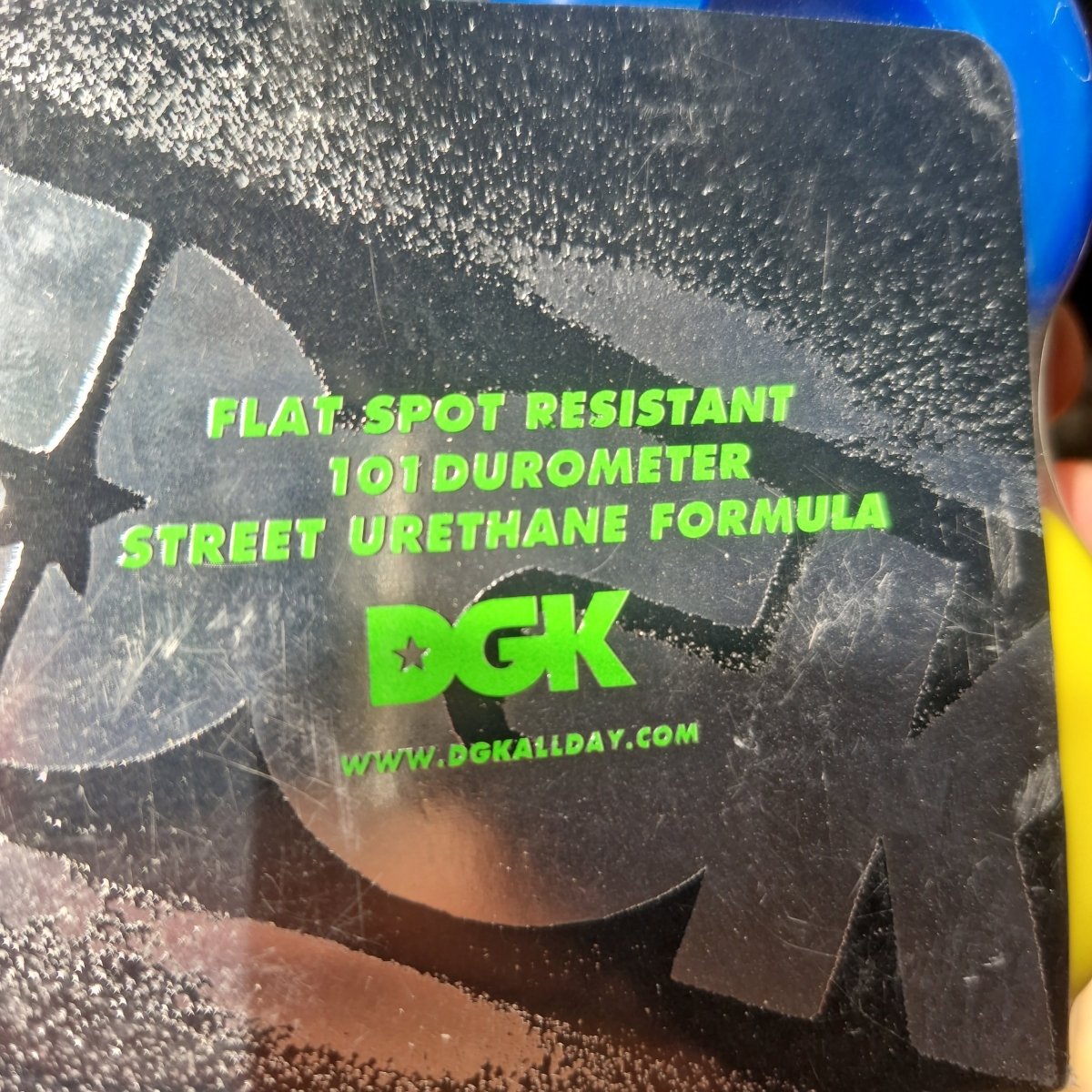 DGK Drizzle Wheels 52mm 101A bunt - Skateboard-Rollen - Rollbrett Mission