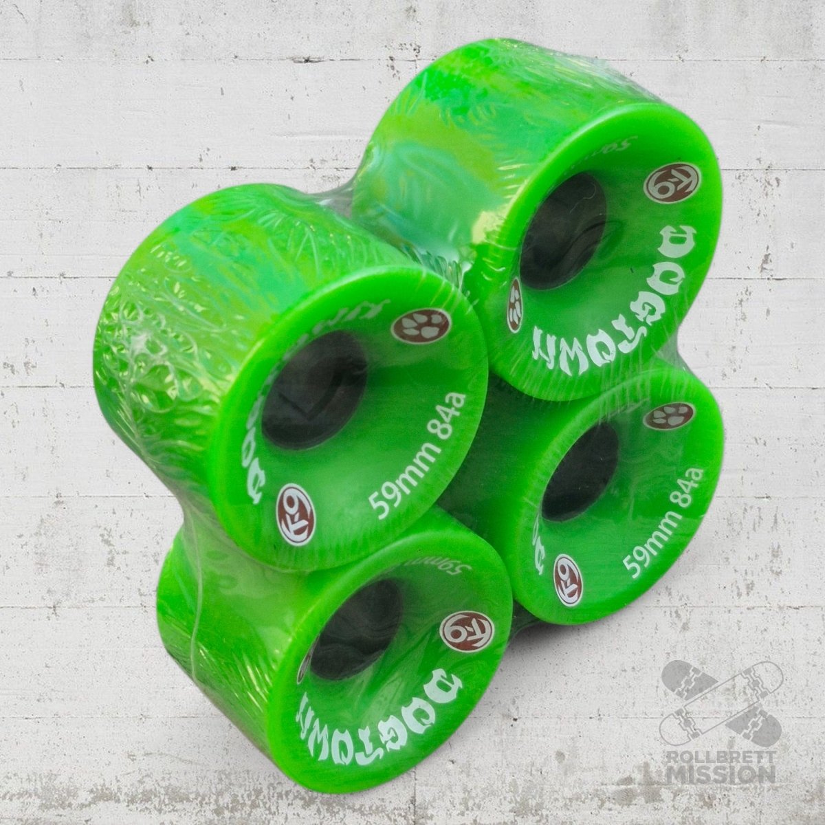 Dogtown K - 9 Cruiser 59mm 84a Wheels - Skateboard - Rollen - Rollbrett Mission