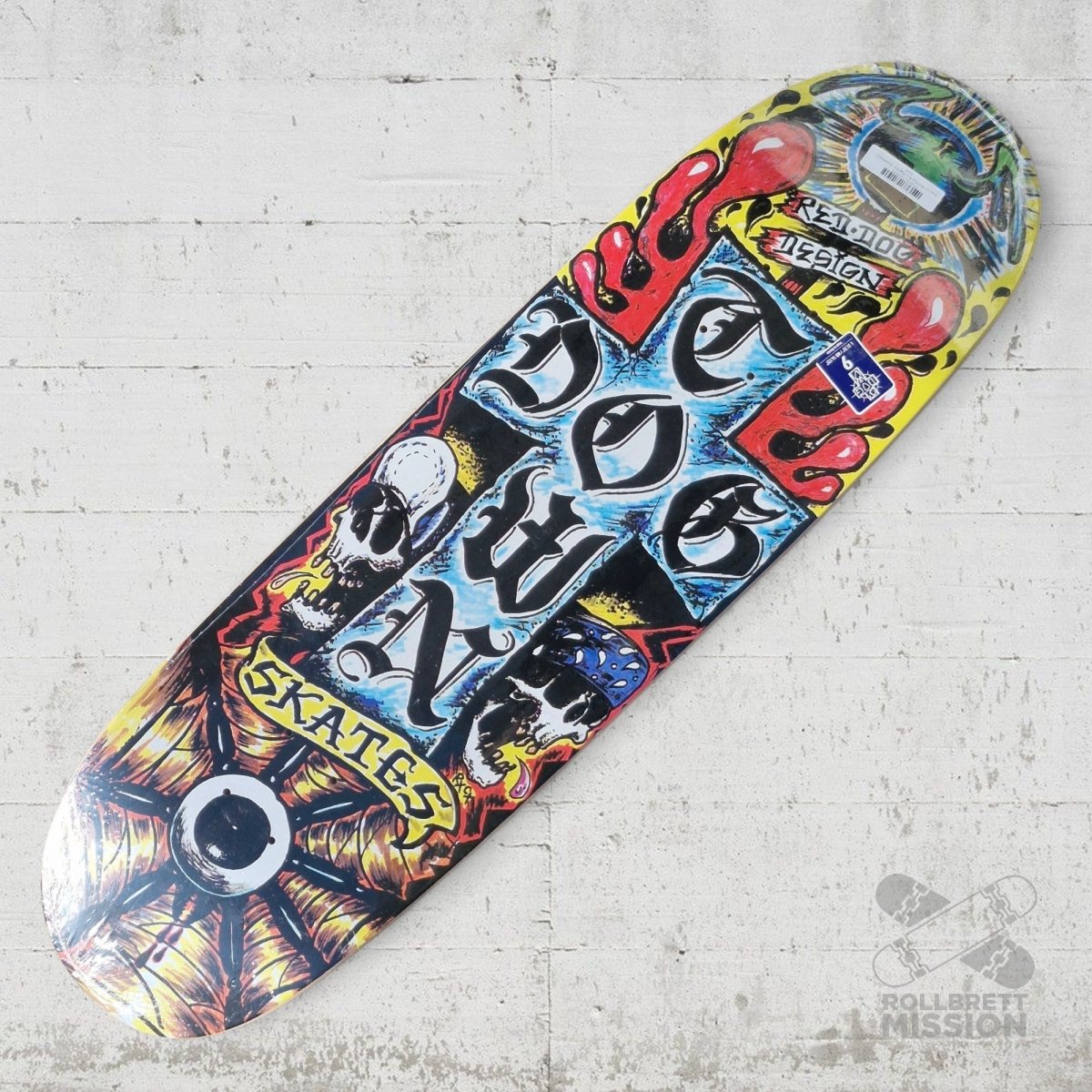Dogtown Red Dog RXCX Egg 9.0" Deck - Skateboard - Decks - Rollbrett Mission