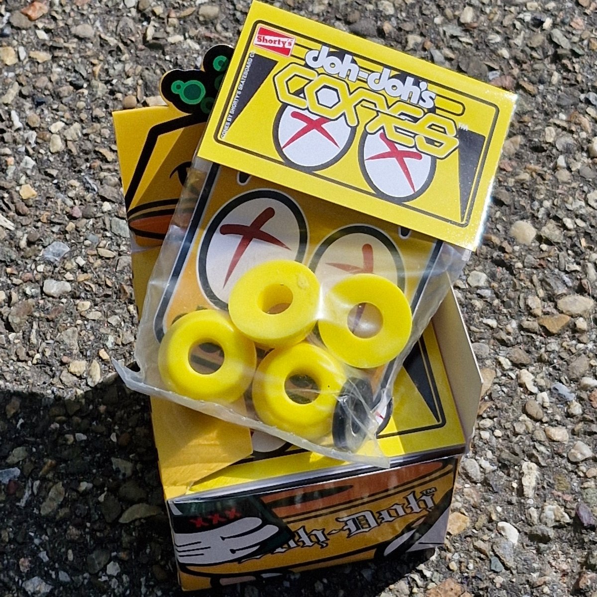 Doh - Doh CONES Bushings 92A Soft yellow - Skateboard - Kleinteile - Rollbrett Mission
