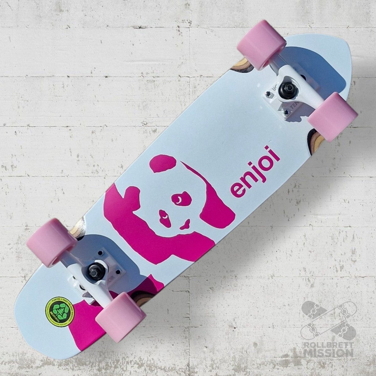 Enjoi Whitey Panda 8.0 x 28.4 Complete Cruiser - Skateboards - Rollbrett Mission