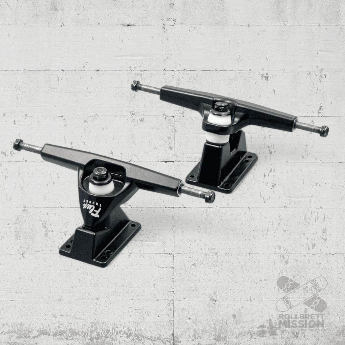 Flux Surfskate Trucks Set 158mm 9.0 black - Skateboard - Teile - Rollbrett Mission