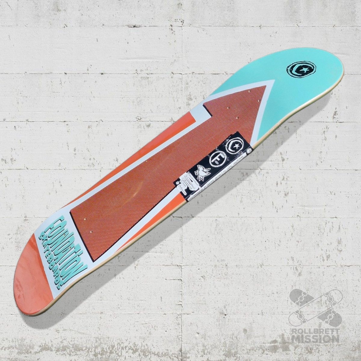 Foundation Arrow Mint 8.0" Deck - Skateboard - Decks - Rollbrett Mission