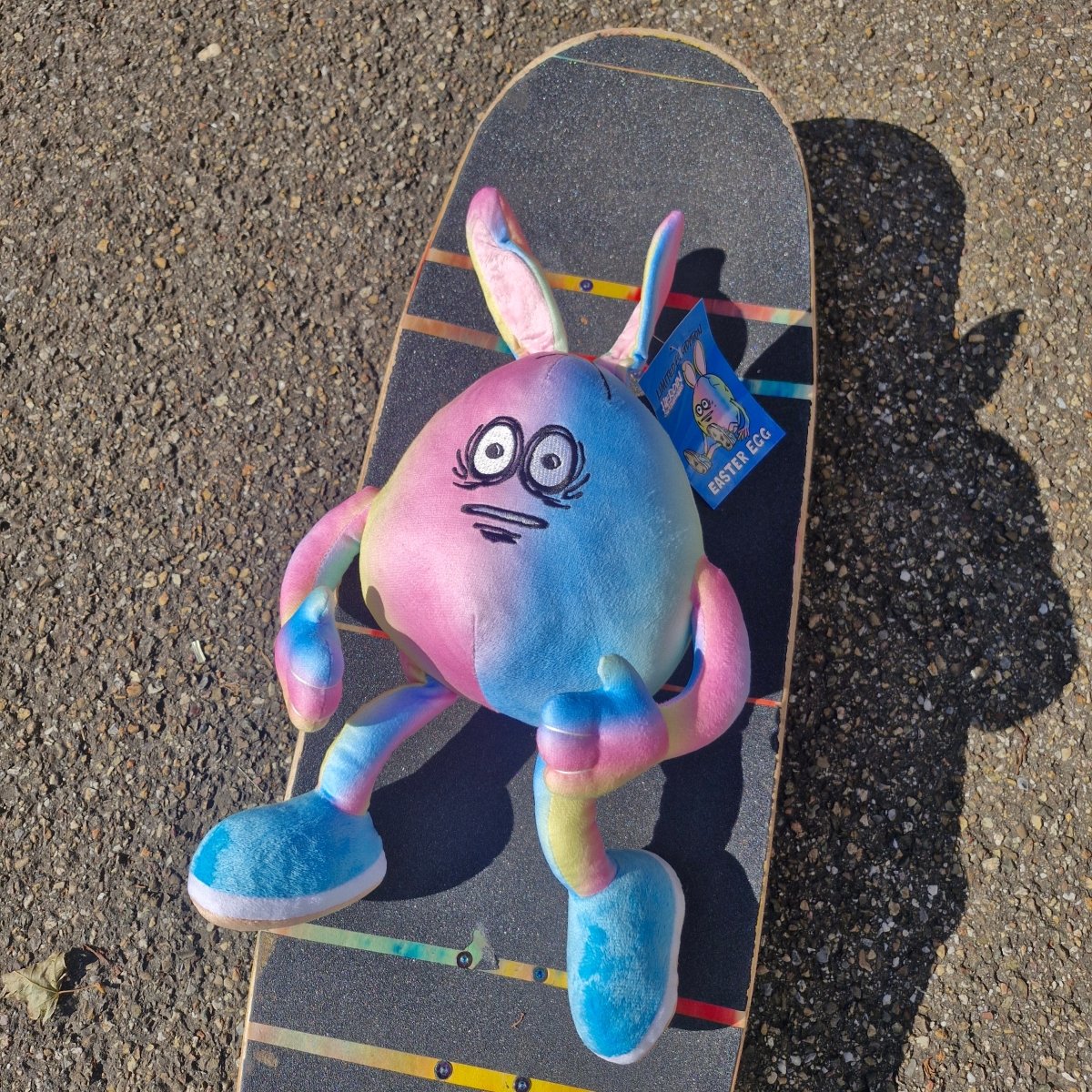 Heroin Easter Egg Plush Plüschtier - Rollbrett Mission