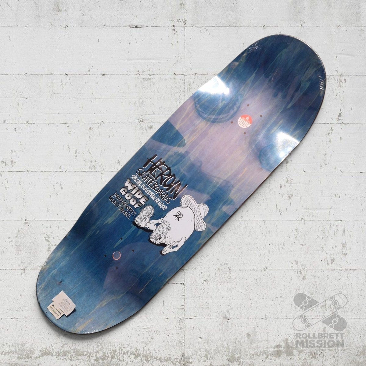 Heroin Skateboards Goofys Grande Huevo 10.75 Deck - Skateboard - Decks - Rollbrett Mission