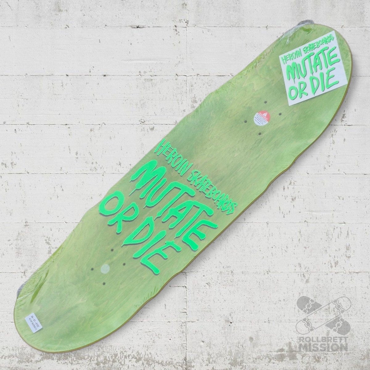 Heroin Skateboards Mutant Razor Egg 9.5 Deck - Skateboard - Decks - Rollbrett Mission