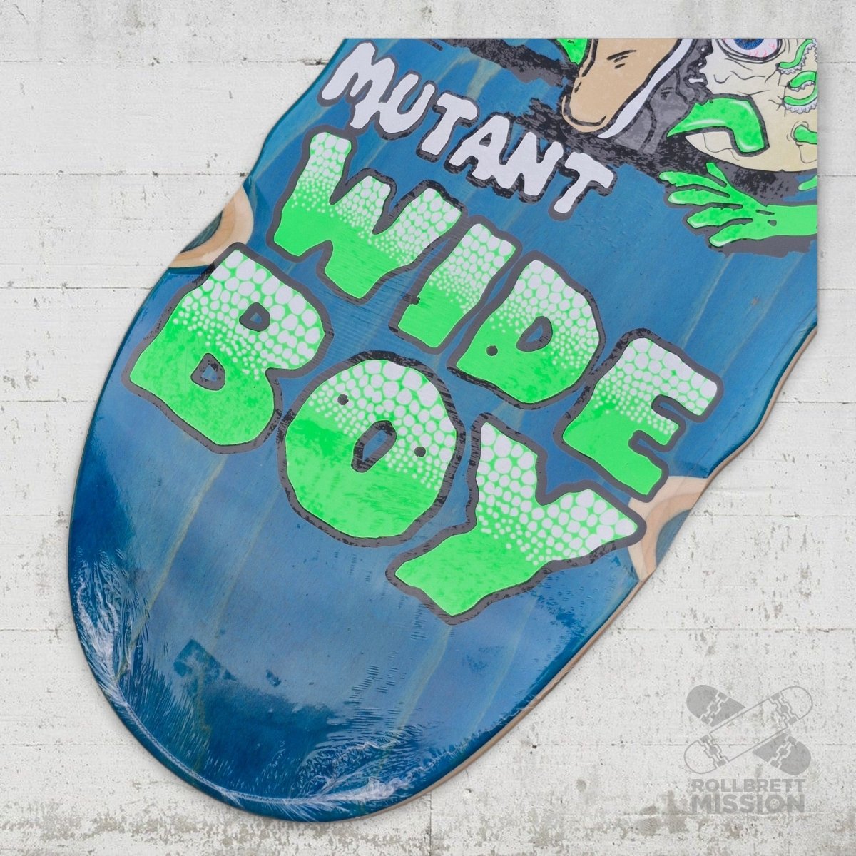 Heroin Skateboards Mutant Wide Boy 10.4 Deck - Skateboard - Decks - Rollbrett Mission