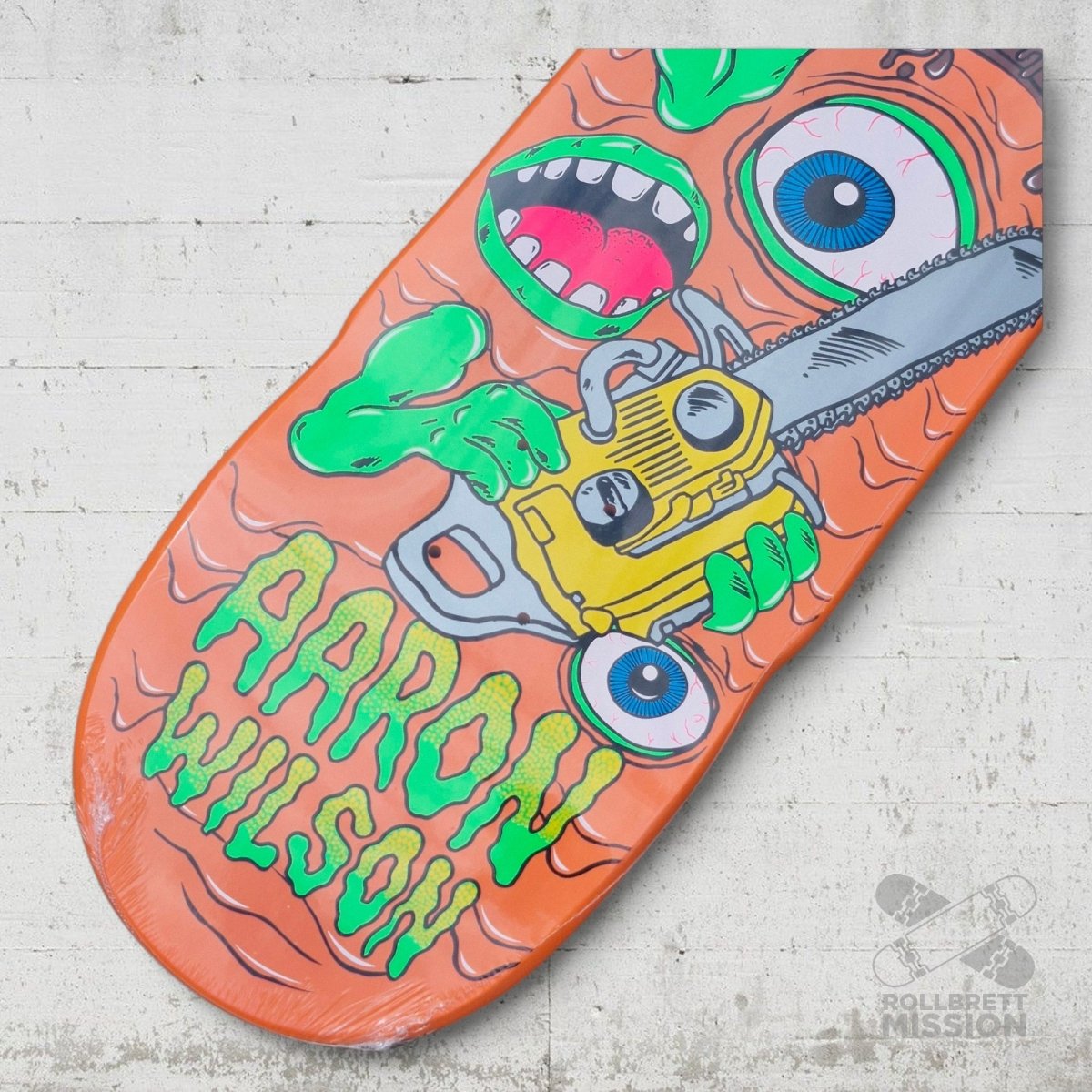 Heroin Skateboards Mutate Or Die Aaron Wilson AW 8.5 Deck - Skateboard - Decks - Rollbrett Mission