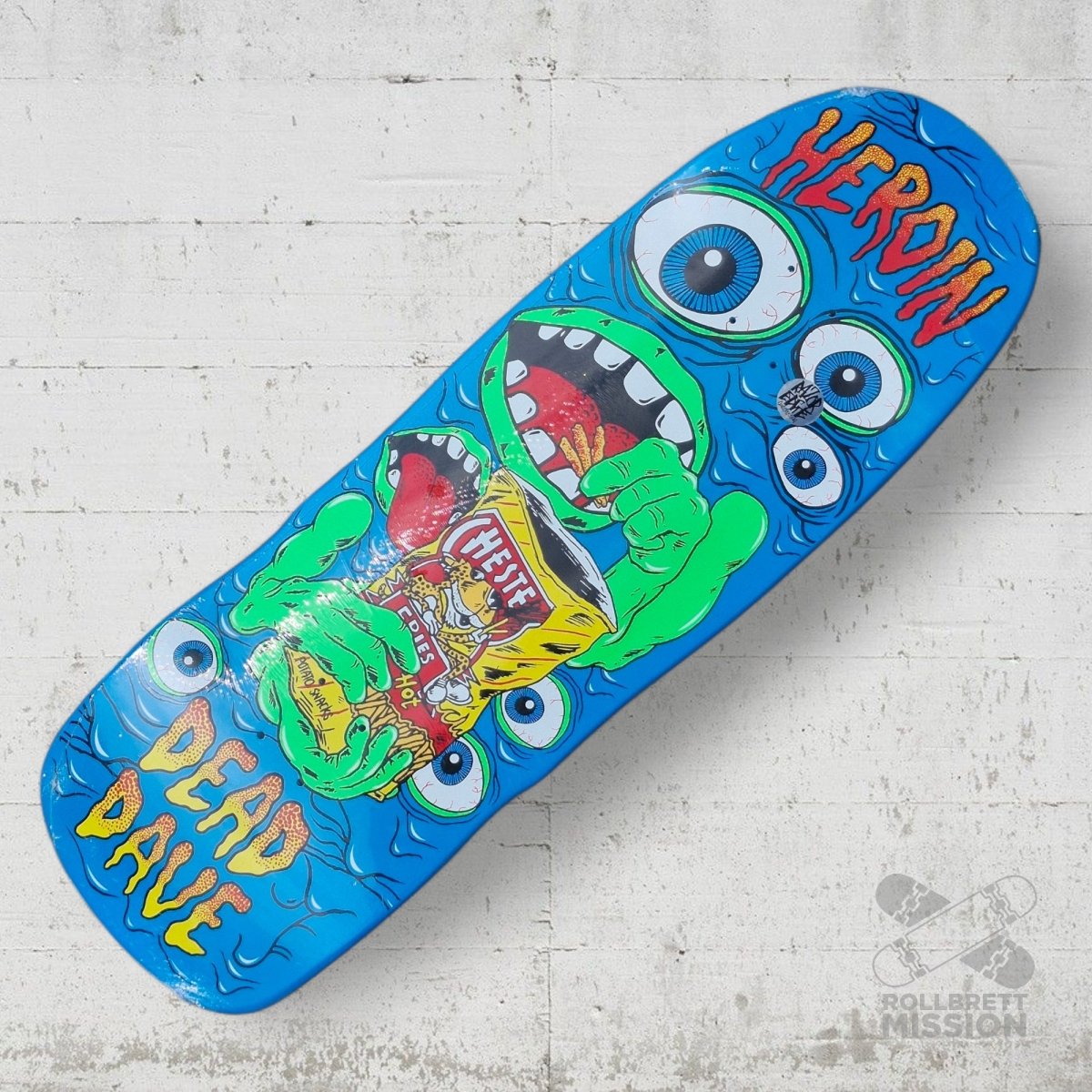 Heroin Skateboards Mutate Or Die Dead Dave 10.4 Deck - Skateboard - Decks - Rollbrett Mission