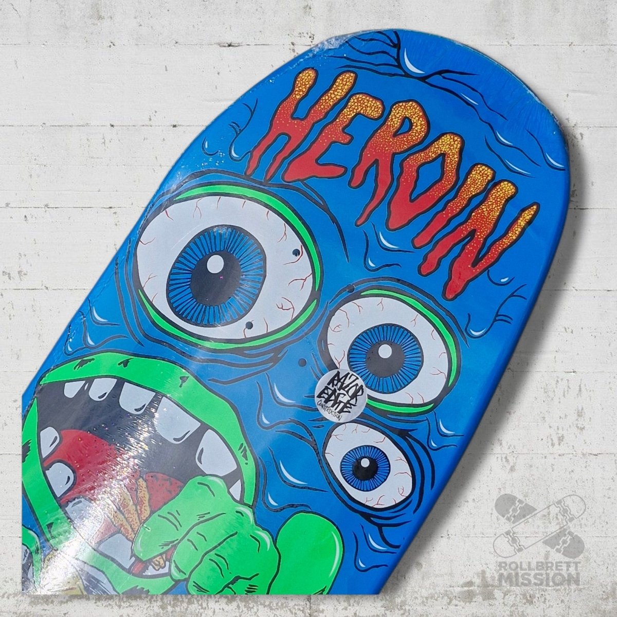 Heroin Skateboards Mutate Or Die Dead Dave 10.4 Deck - Skateboard - Decks - Rollbrett Mission