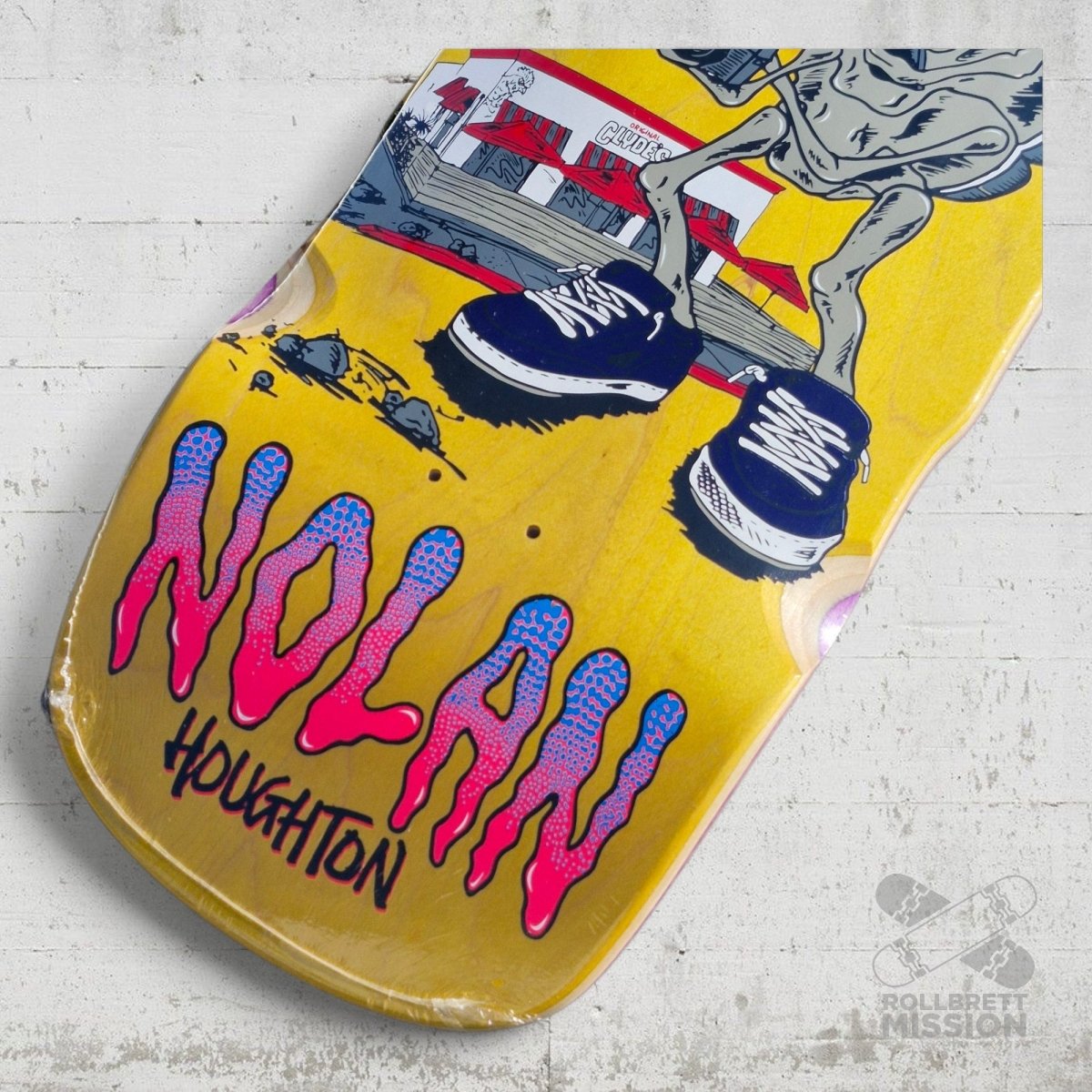 Heroin Skateboards NH Nolan Houghton Bug 10.25 Deck - Skateboard - Decks - Rollbrett Mission