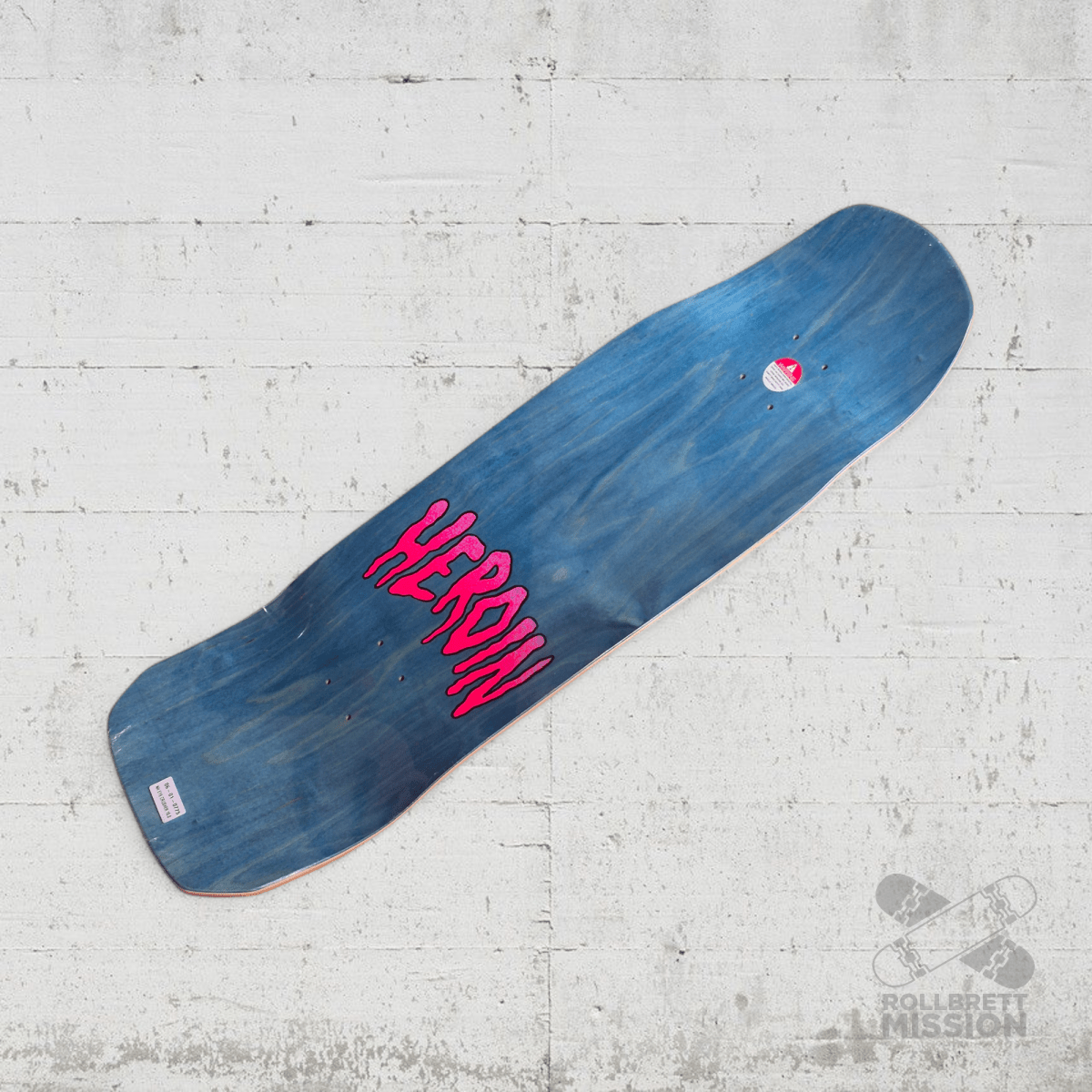 Heroin Skateboards Nolan Eye Crusher Gold Foil 10.0 Deck - Skateboard - Decks - Rollbrett Mission