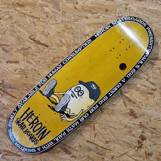 Heroin Skateboards Paul's Egg 10.4 Deck - Skateboard-Decks - Rollbrett Mission