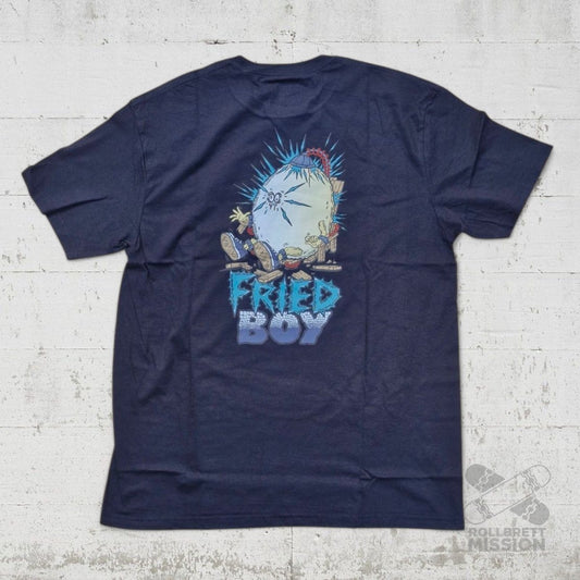 Heroin Skateboards T-Shirt Fried Boy black - Rollbrett Mission
