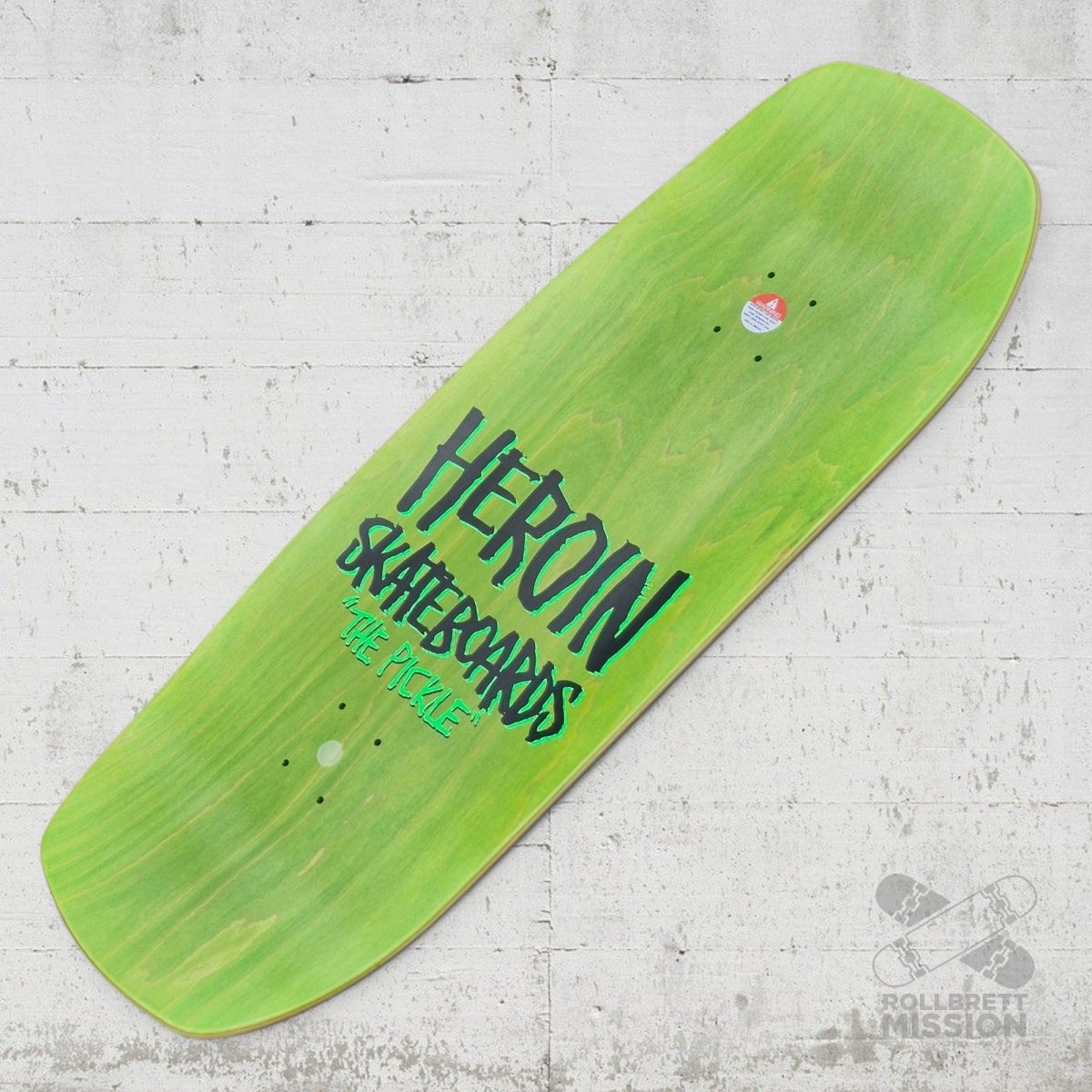 Heroin Skateboards The Pickle 12.0 Deck - Skateboard - Decks - Rollbrett Mission