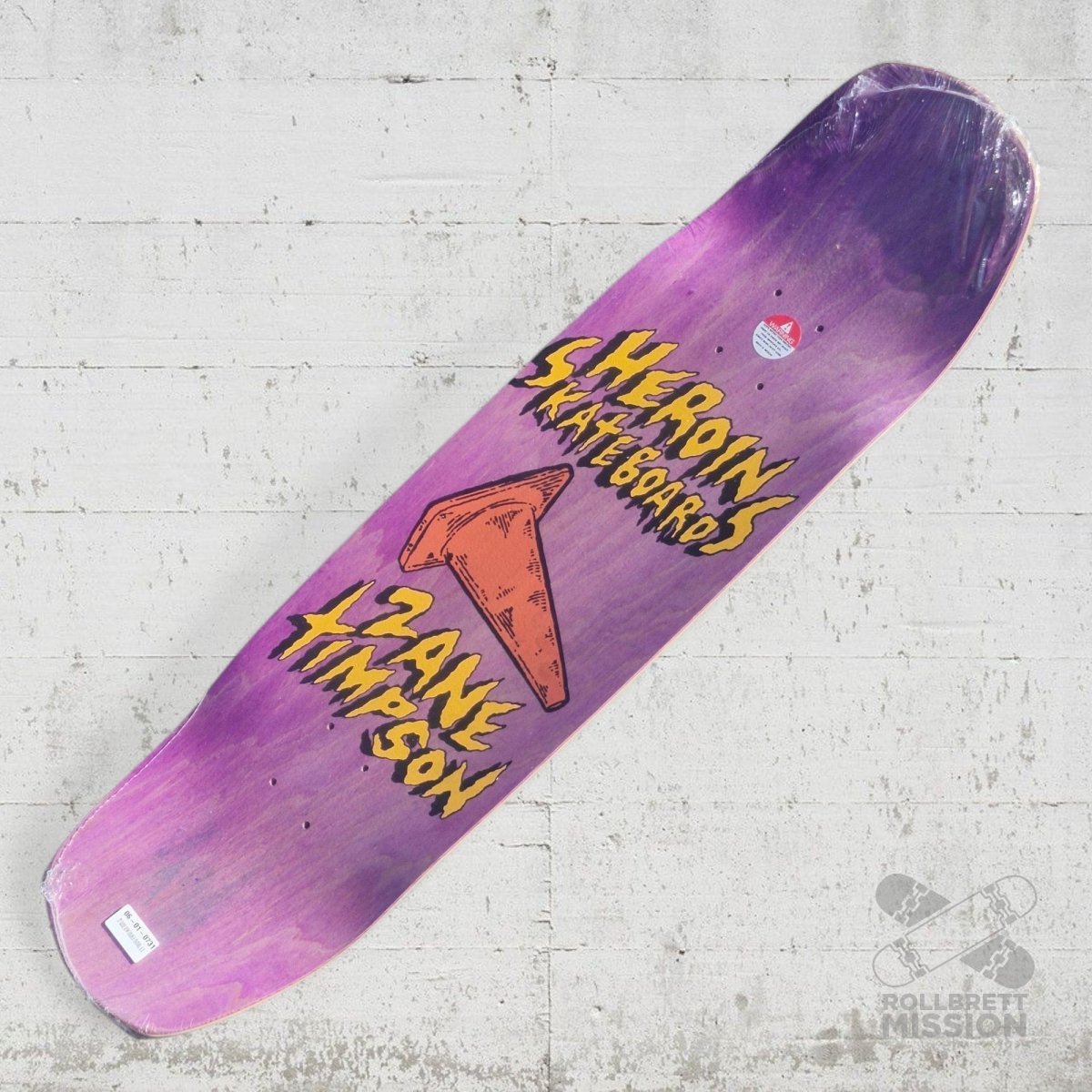 Heroin Skateboards Zane Timpson Double Shovel Sym 9.0 Deck - Skateboard - Decks - Rollbrett Mission