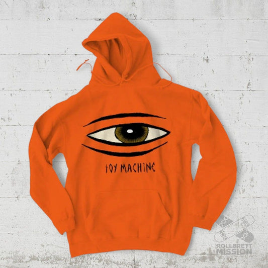 Hoodie Toy Machine Sect Eye orange - Shirts & Tops - Rollbrett Mission
