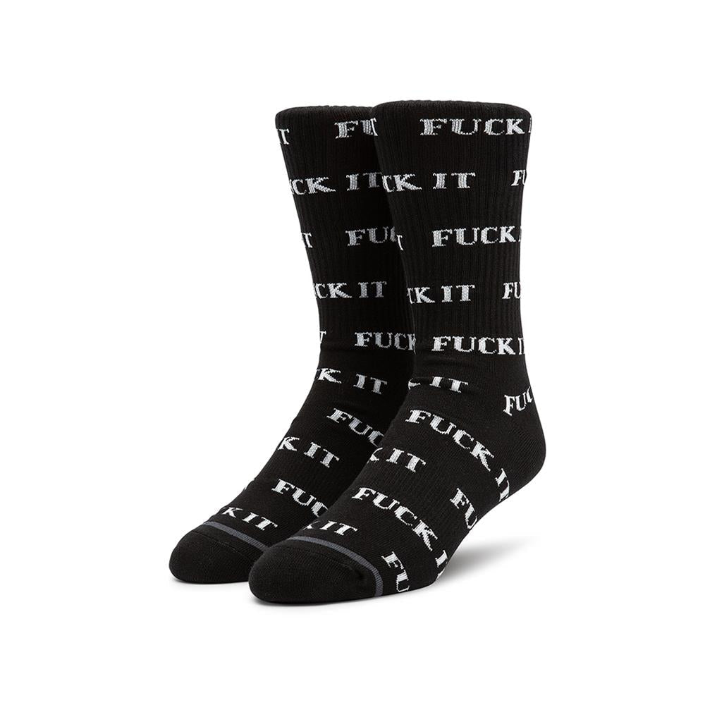 Huf Socks Fuck It Socken black - Socken - Rollbrett Mission