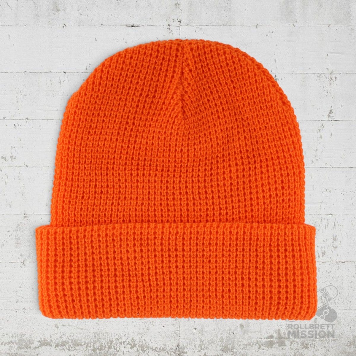 Independent Beanie Built To Grind Waffle Hat orange - Kopfbekleidung & -tücher - Rollbrett Mission